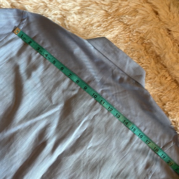 Banana Republic Classic dress shirt size Large Blue - Picture 4 of 9